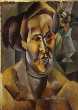 klimt portrait Painting - Portrait of Fernarde 1909 Pablo Picasso
